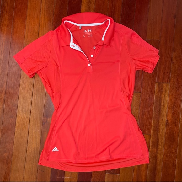 Adidas Performance Polo Coral size S - Picture 1 of 5